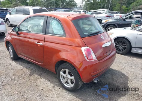 2013 Fiat 500 Pop z USA, uszkodzony, nr VIN 3C3CFFARXDT737151